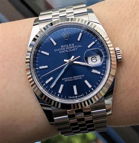 rquadrante blu per rolex datejust 36mm|rolex datejust watch.